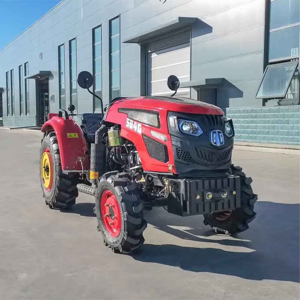 Mini Tractor 80hp 4wd Farming Machinery Ploughing Equipment Agriculture Tractors