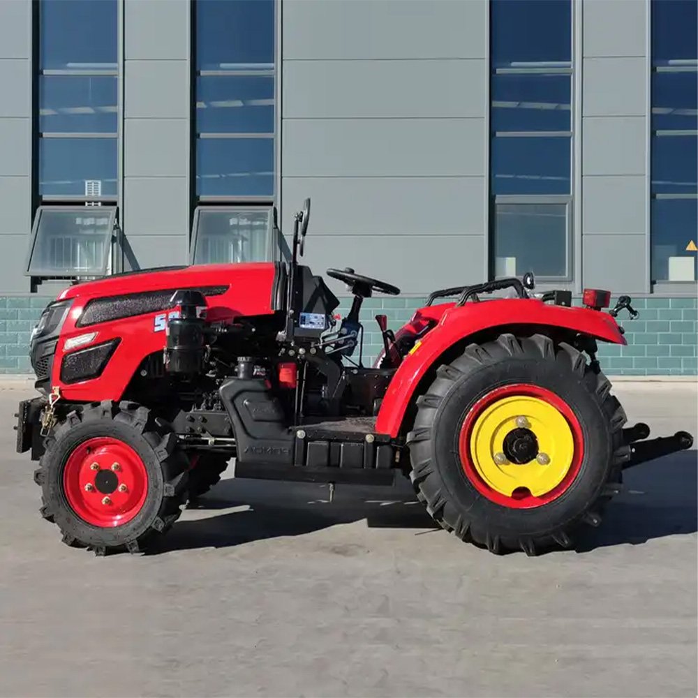 Mini Tractor 80hp 4wd Farming Machinery Ploughing Equipment Agriculture Tractors