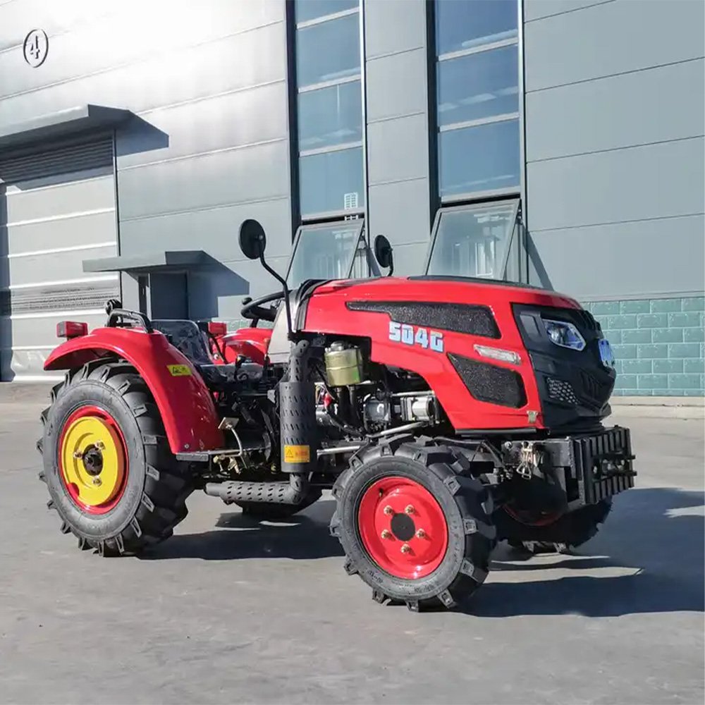 Mini Tractor 80hp 4wd Farming Machinery Ploughing Equipment Agriculture Tractors