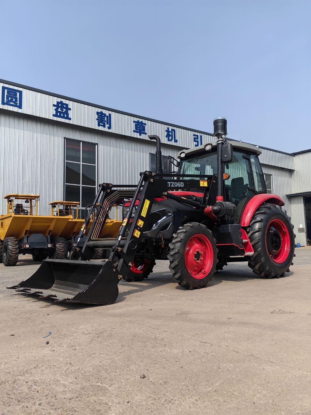 Farming Tractors Agricultural Tractor Mini 4x4 Farm Wheel 100HP Tractor with Customized Color
