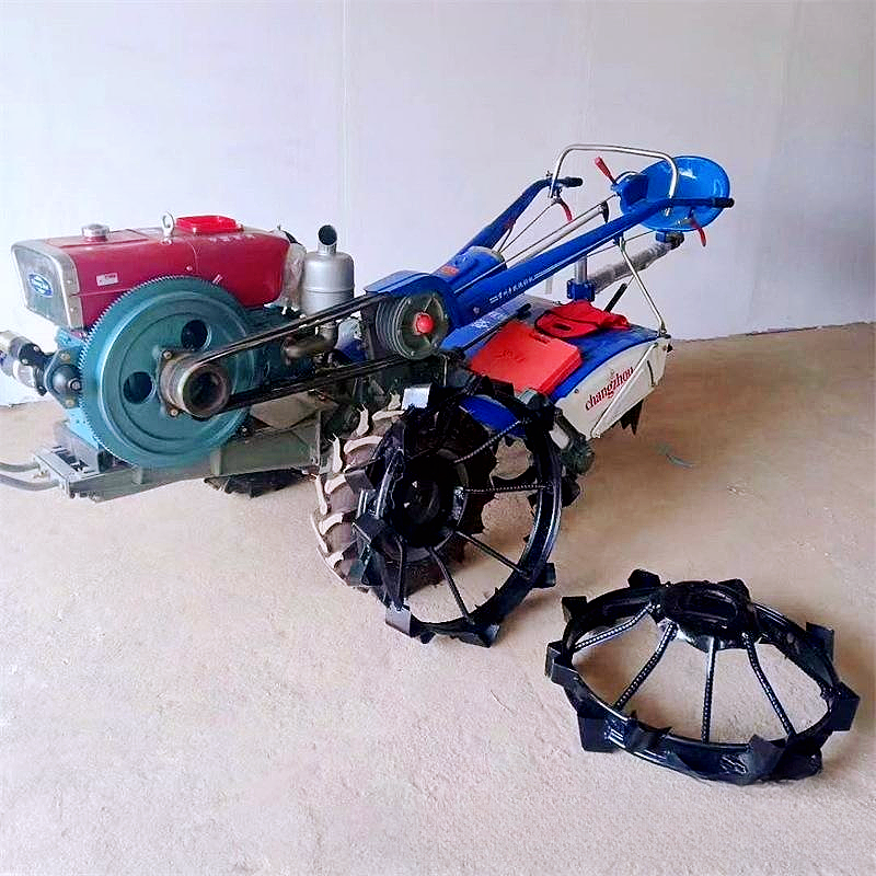 8-25 Horsepower to Buy Agricultural Walking Two-wheeled Tractors Paddy and Dry Fields Cultivated Land Sowing Walking Tractors