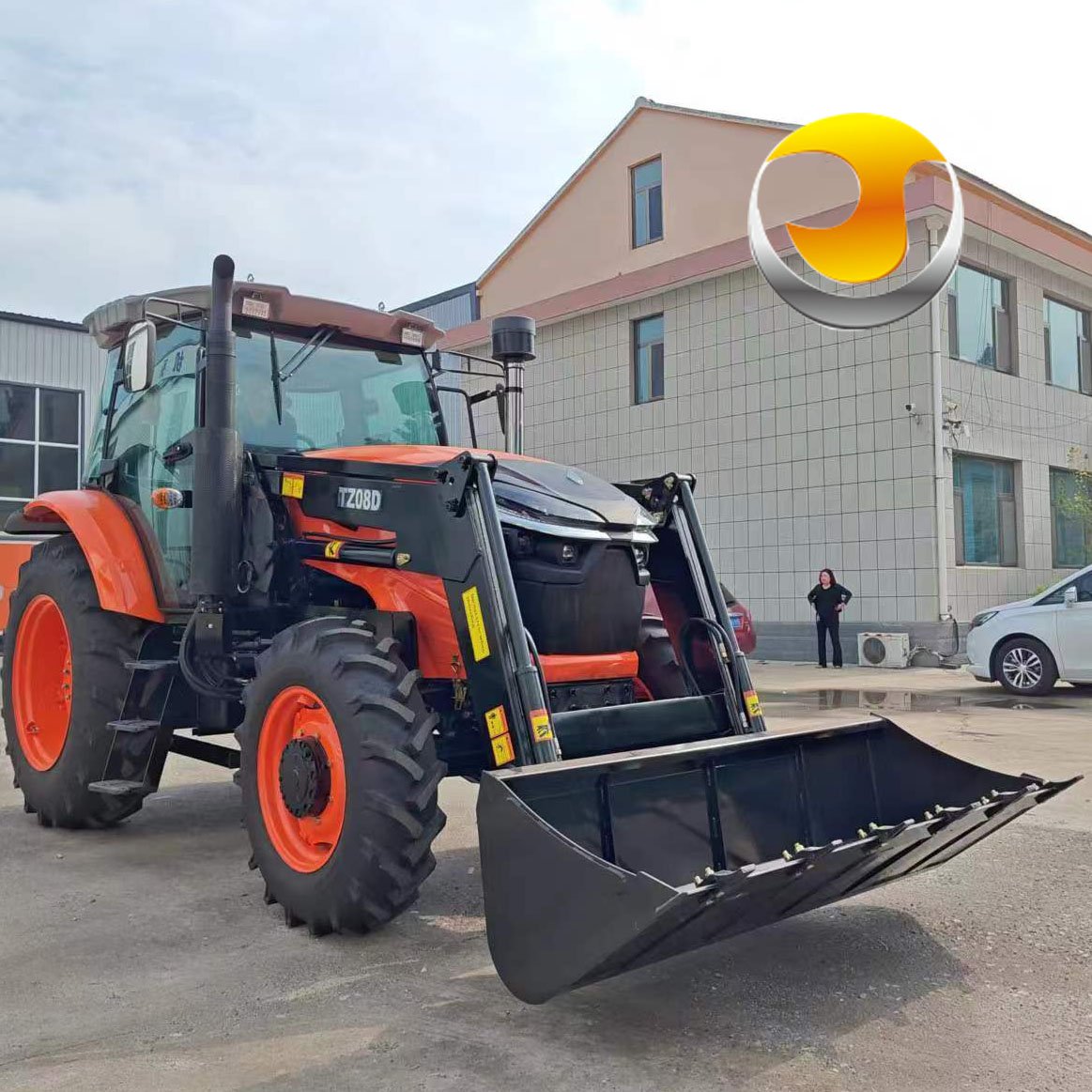 Customized Strong Power Cheap Price 100hp 120HP 4x4 Tractor YTO diesel Engine Agricultural Farm Tractors for Sale