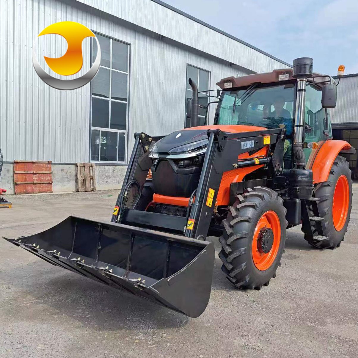Customized Strong Power Cheap Price 100hp 120HP 4x4 Tractor YTO diesel Engine Agricultural Farm Tractors for Sale