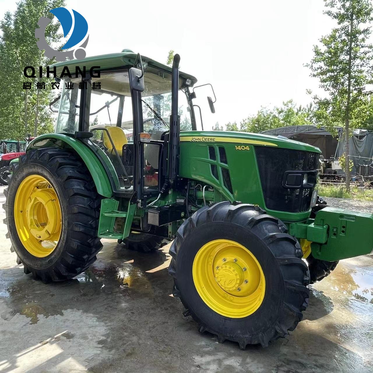 Quality Used John Tractor Deere 4x4 Wheel Drive Second Used Farm Tractor