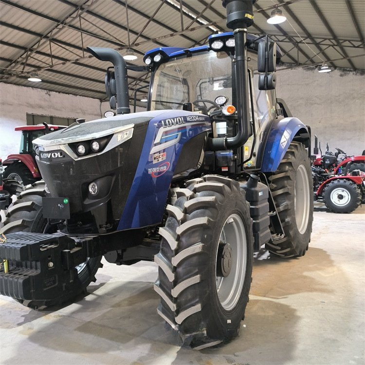 Lovol 2004 200hp Tractor Used/New Big Agricultural Equipment With 4WD Perkin Engine Gearbox Farm Machines Spare Parts Included