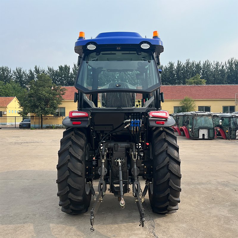 Deluxe Cab Reinforced 50 HP 4x4 Farm Tractor High-Performance Agricultural Vehicle