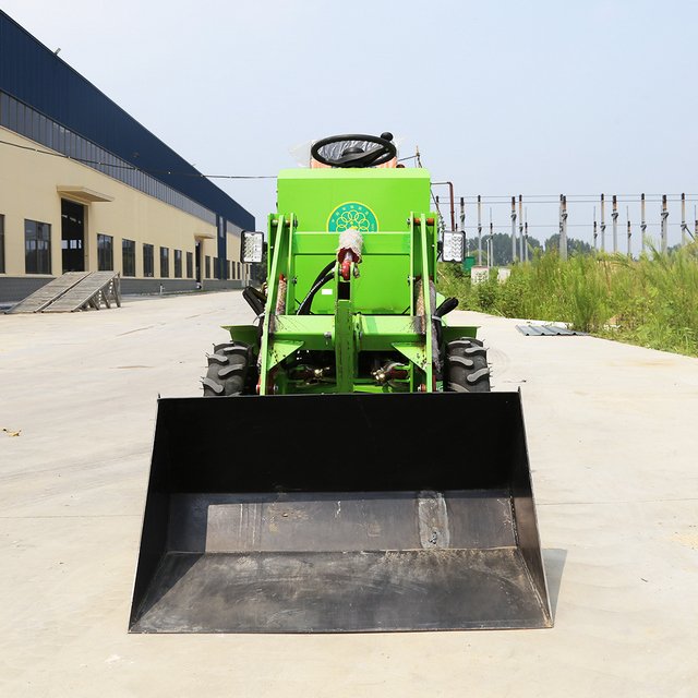 Manufacturer Mini Loaders Ce Small Farming Front Loader 4X4 0.8Ton 1Ton 2Ton Agricultural Mini Front Loader