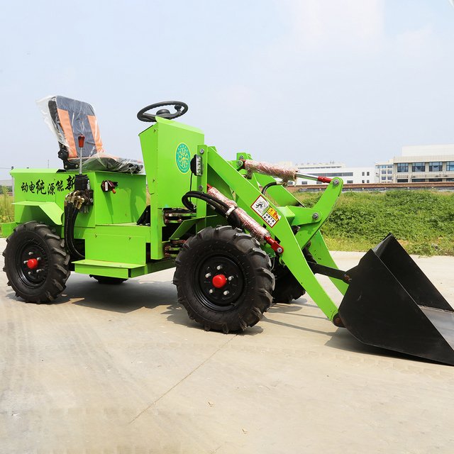 Manufacturer Mini Loaders Ce Small Farming Front Loader 4X4 0.8Ton 1Ton 2Ton Agricultural Mini Front Loader