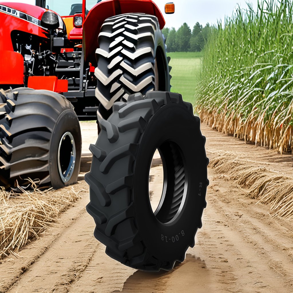 8.00-18 Good Tear-resistant and Puncture-resistant Agricultural Small Tractor Tire