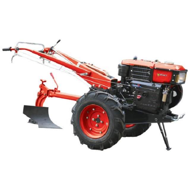 Hot Sale Farm Mini Farm Diesel Monoculture Power Tiller Two Wheel Mini Walking Hand Tractor for Sale 18hp 20hp 22hp