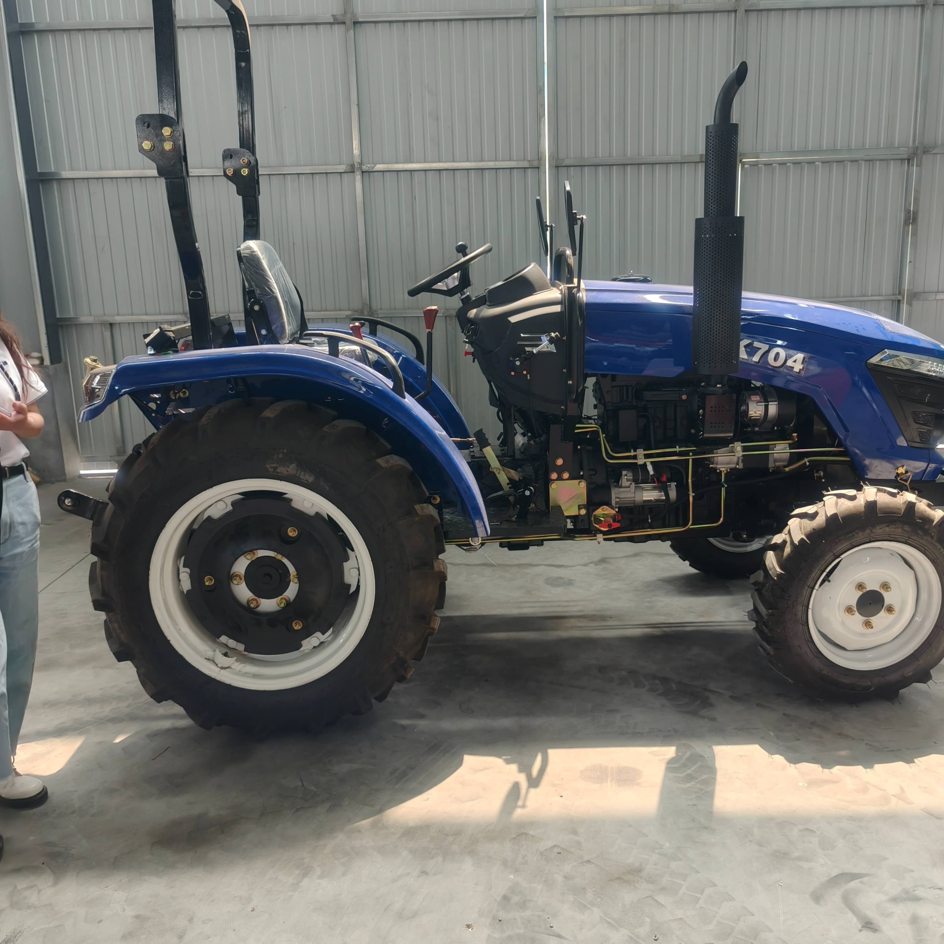 30HP 35HP 40HP 50HP 60HP Moto Tractor Mini Farm Machines Agricultural Mini Tractor YTO Engine 1104 With Plough Plow