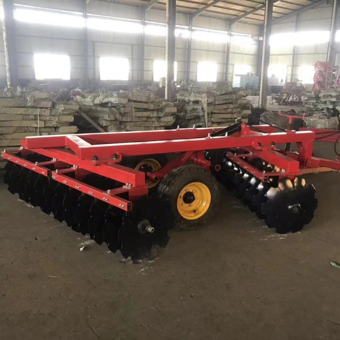 Farm Machines Mounted 3 Point Linkage Tractor Driven Disc Plough and Disc Harrow