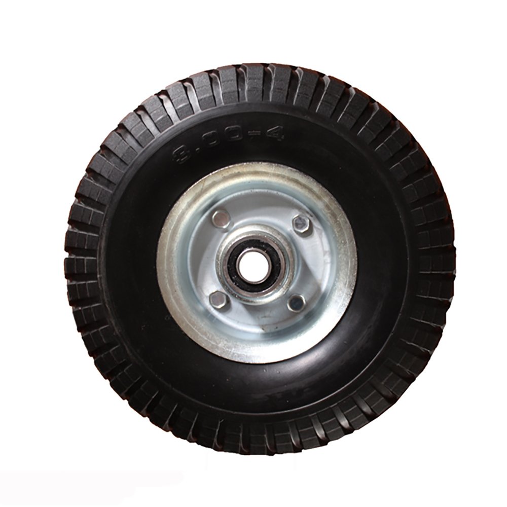 3.00-4 Tire and Rim Airless Small Agricultural Tyres 10 Inch Pu Foam Wheel for Tractor