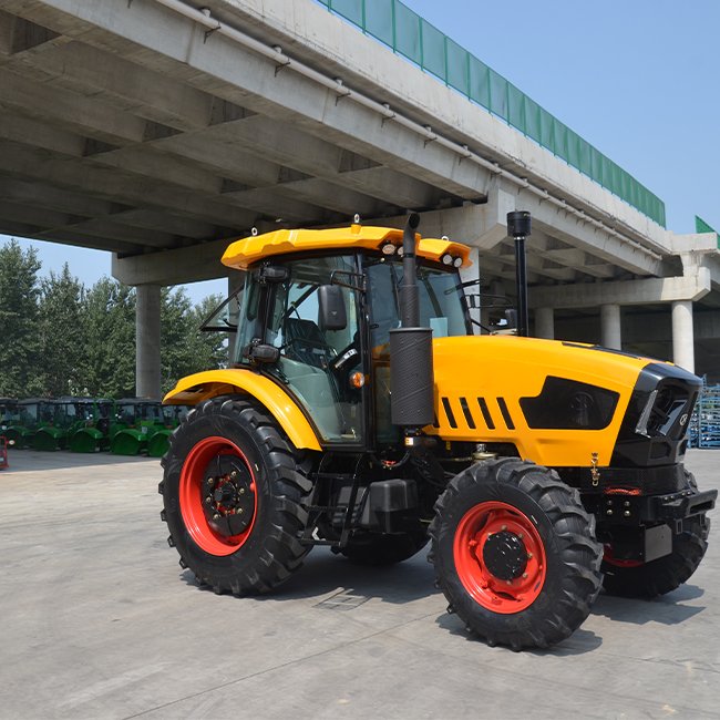 4x4 100hp AC Cabin Tractor Agricola Traktor for Agriculture Trator