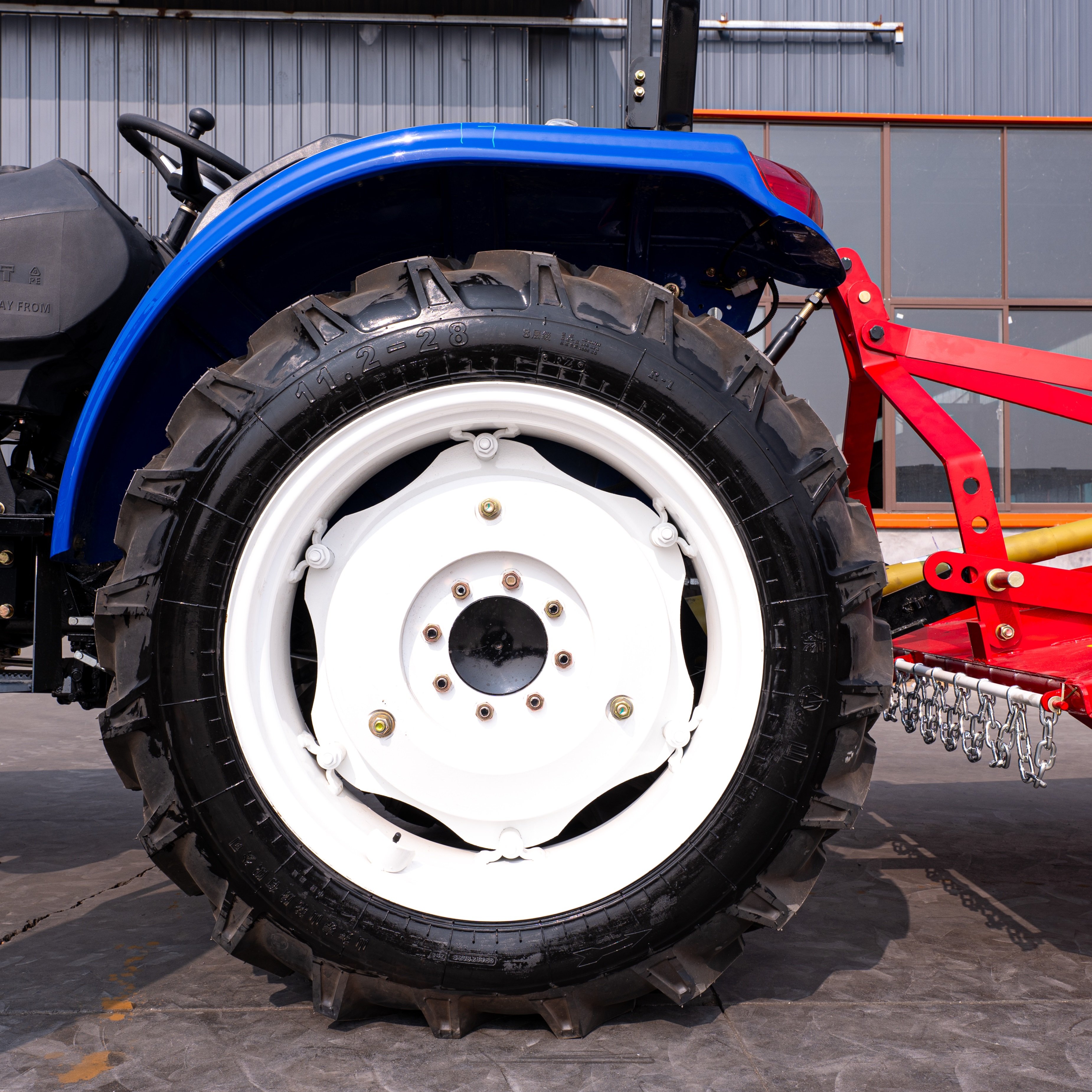 Multifunctional 4x4 50hp Mini Tractor Diesel Engine Wheel Tractor Best Selling Garden Farm 4-Wheel Crawler