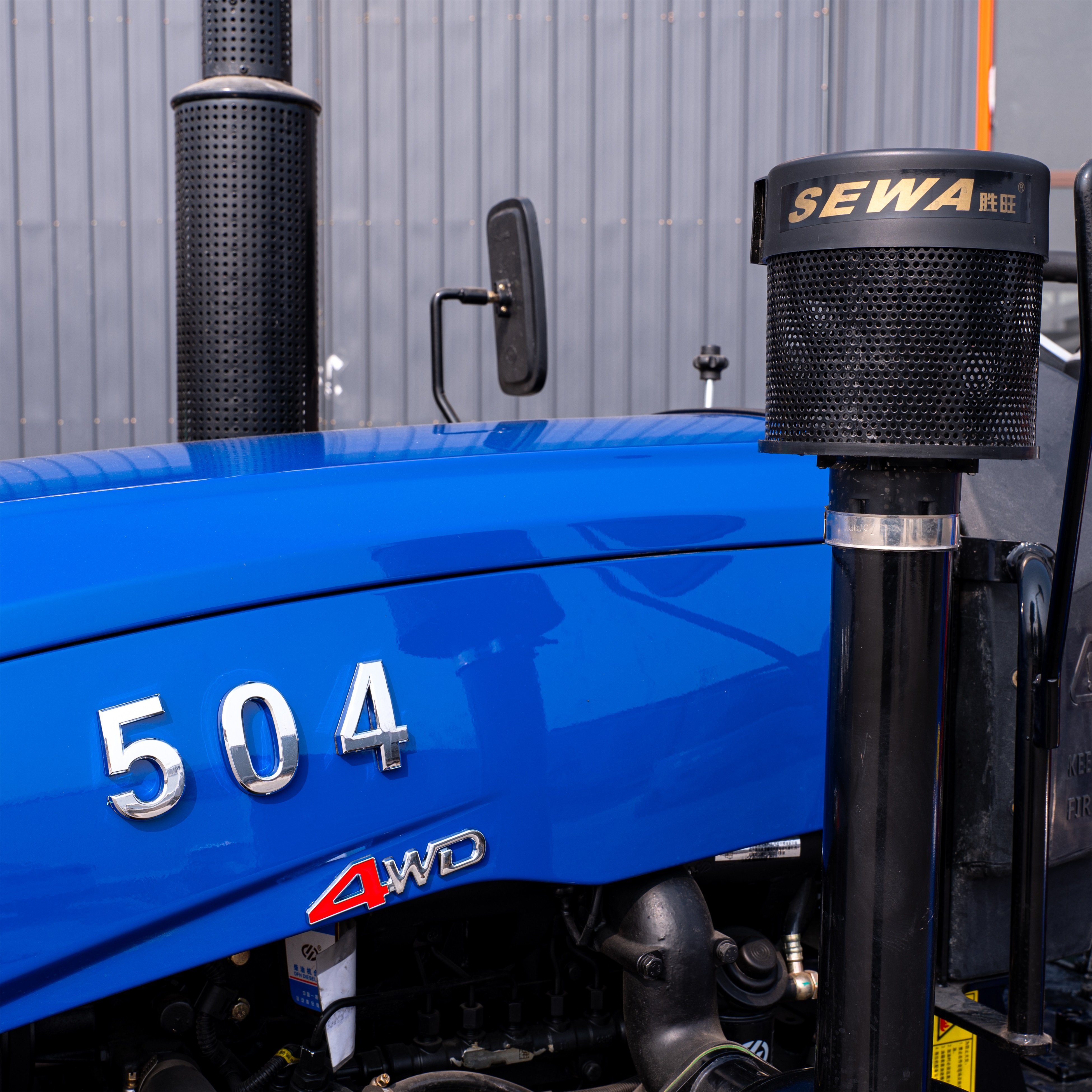 Multifunctional 4x4 50hp Mini Tractor Diesel Engine Wheel Tractor Best Selling Garden Farm 4-Wheel Crawler