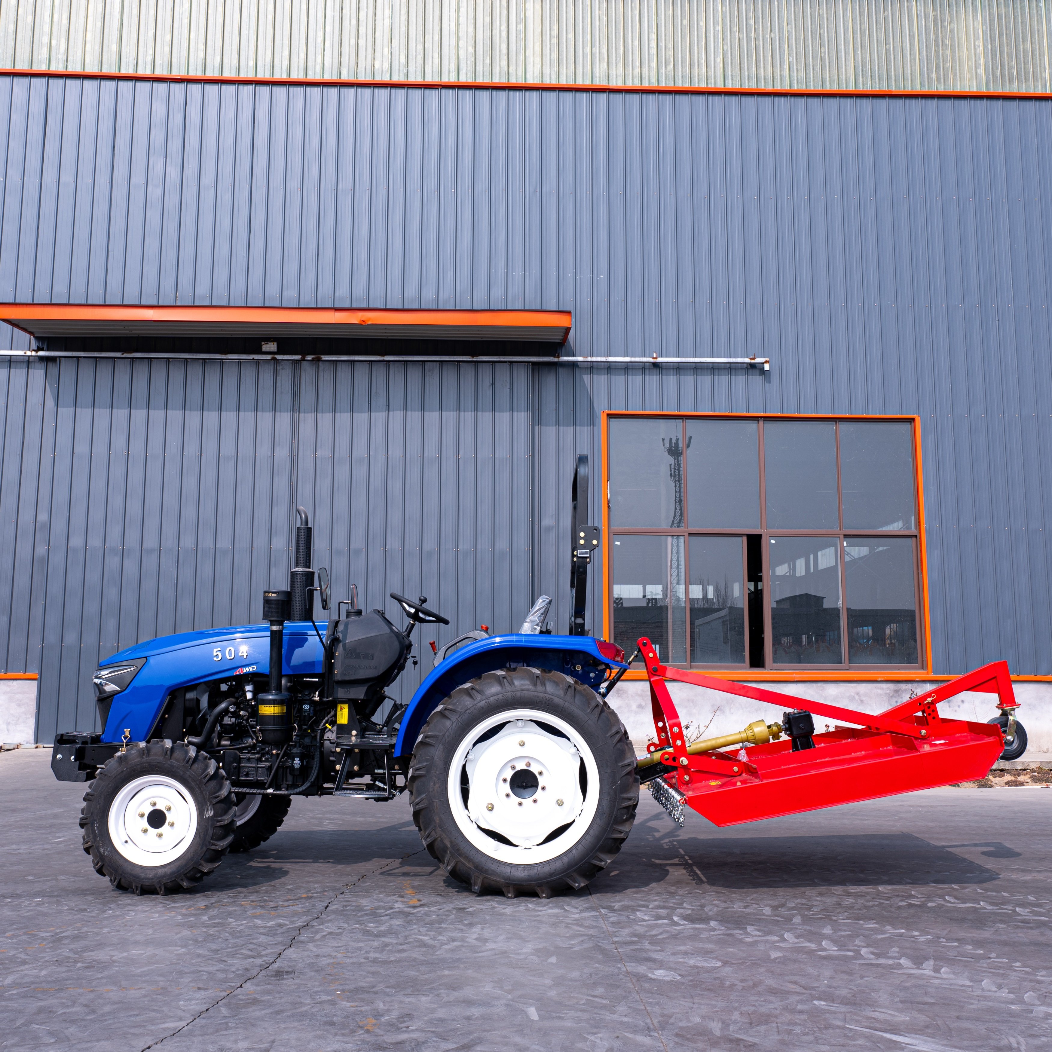 Multifunctional 4x4 50hp Mini Tractor Diesel Engine Wheel Tractor Best Selling Garden Farm 4-Wheel Crawler