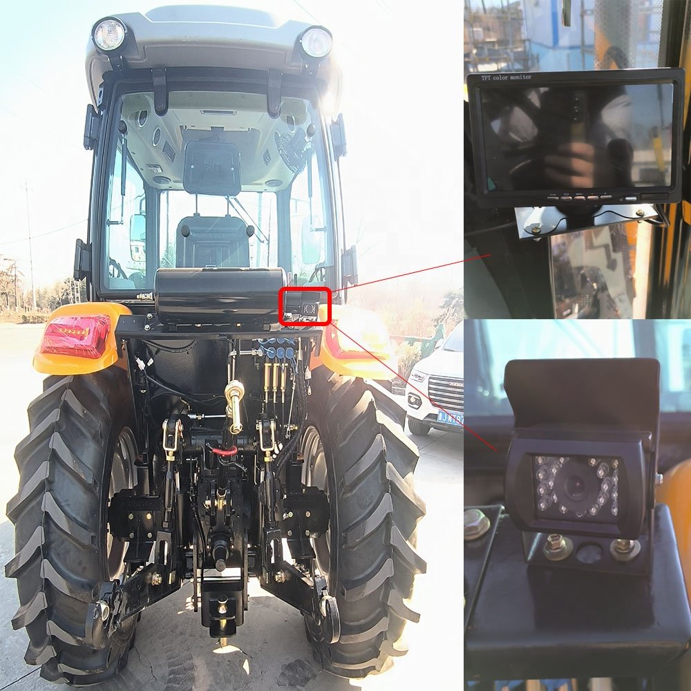Custom Tractor 90hp Farm Tractors for 90HP diesel Made in China Tractors Mini Four Wheel Farming Machine Agricultural