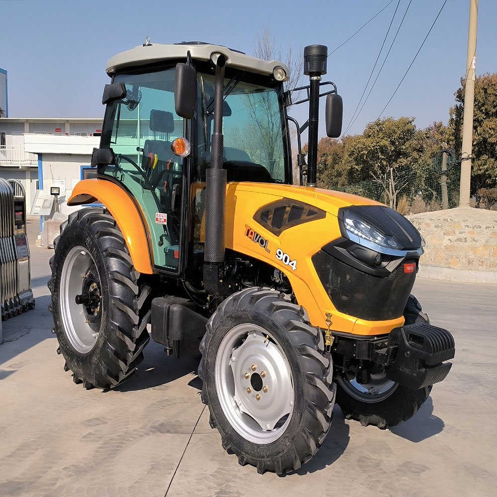 Custom Tractor 90hp Farm Tractors for 90HP diesel Made in China Tractors Mini Four Wheel Farming Machine Agricultural