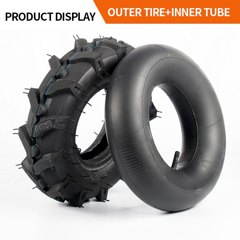 China Factory Supply 4.00-8 Tiller Wheel Tyre Power Tiller Solid Tyres for Mini Tiller Agriculture