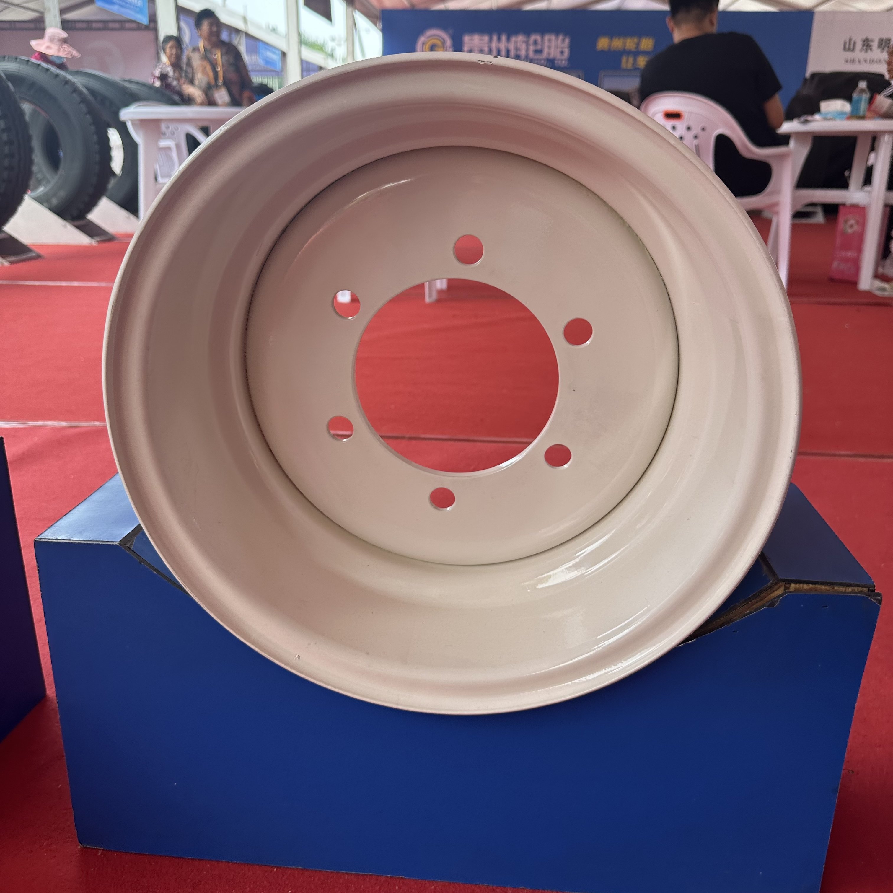 Factory Wholesale Farming Tractor Steel Wheel Rim 8x15 Inch Agricultural Rims for 11L-15 Tyres
