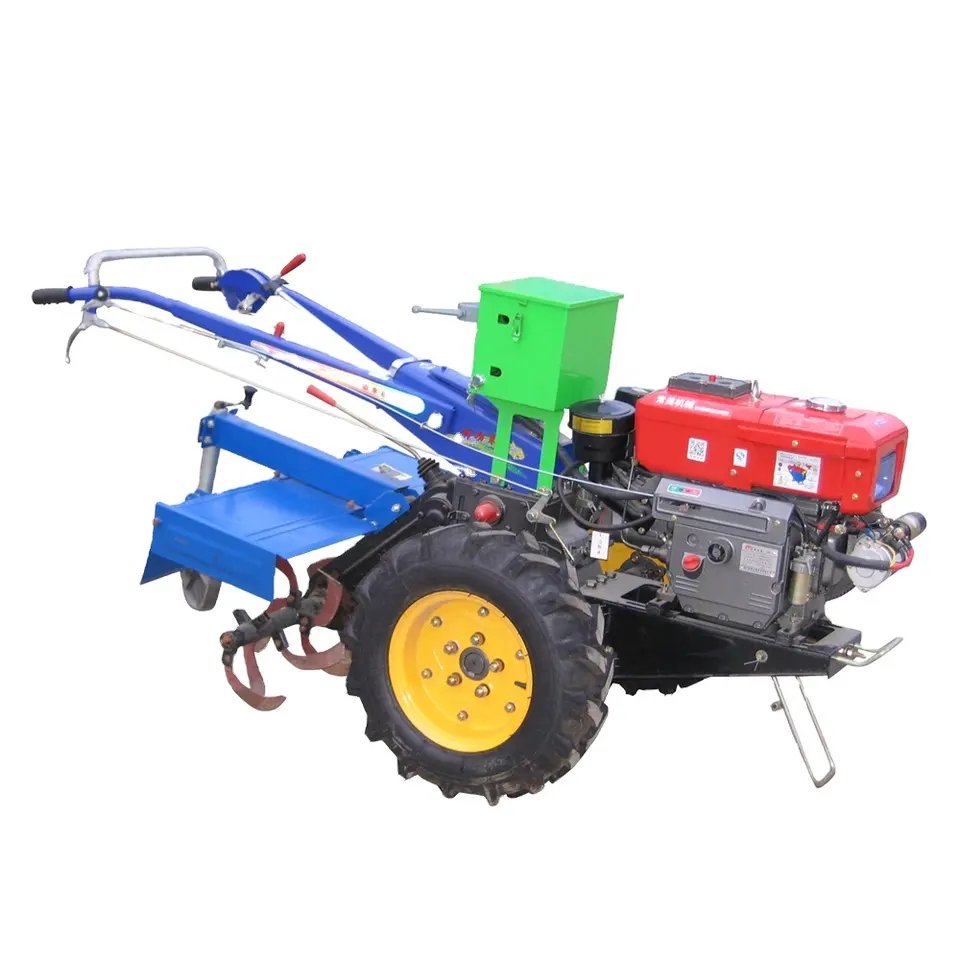Available Two Wheel Farm Walking Tractor Mini Tractor for Agriculture Cheap