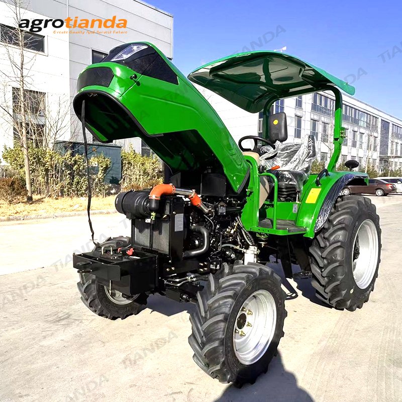 50/70/80/100/120HP Farm Tractor Hand Held Mini Multifunctional Tractor