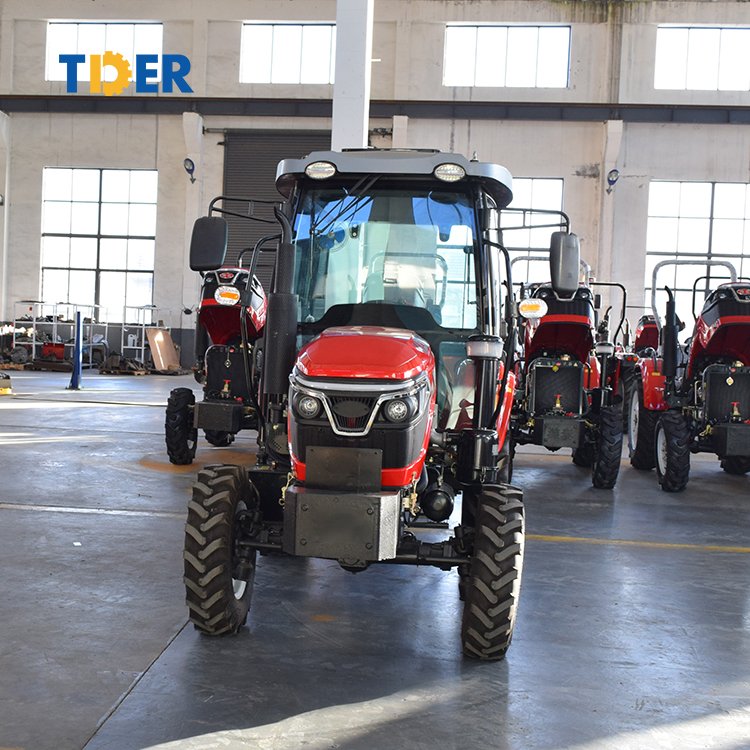 2025 TDER Cheap Farming Diesel Power Engine Gear Tractors with Various Spare Aids for Sell