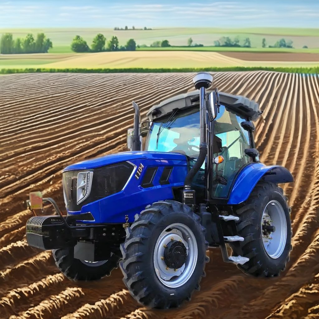New Condition Mini Agricultural Tractor Compact 4WD Four-Wheel Drive for Small Farms with 30HP 50HP 80HP 100HP Crawler Tractors"