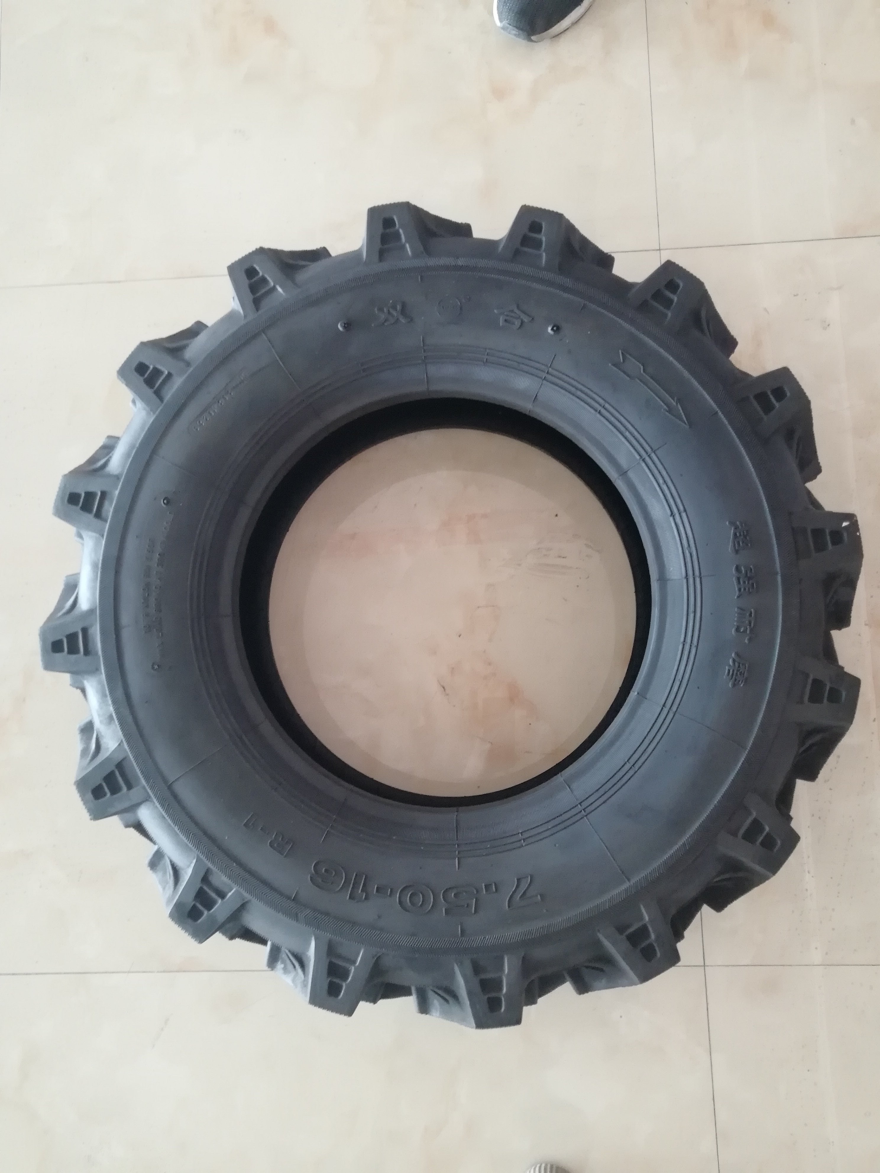 2023 OEM Service Tractor Tire R1 7.50 16 Agricultural Tyre for Farming