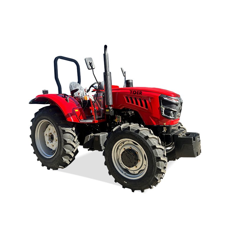 TDER Factory 2025 New Agricultural Tractor 60HP 100HP Farm Tractor with High Horsepower