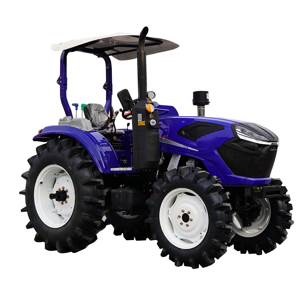 Farm Machinery 100hp 4x4 Tractor Lawn Tractor -parts Garden Compact Agricultural Walking Chinese Mini Tractor