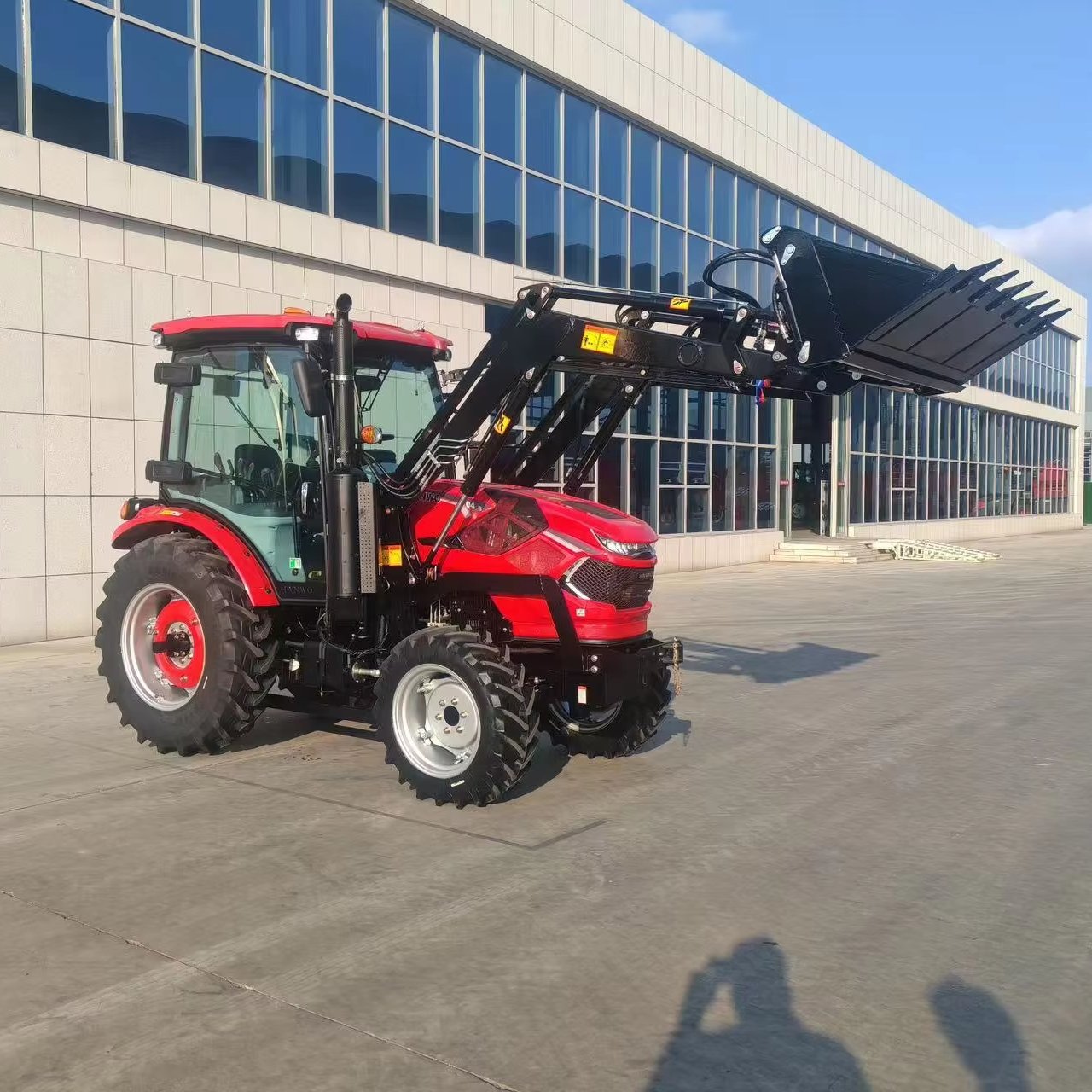 Euro V Europe Type Farm Tractor 50HP 504-B With Front End Loader Supply CE COC