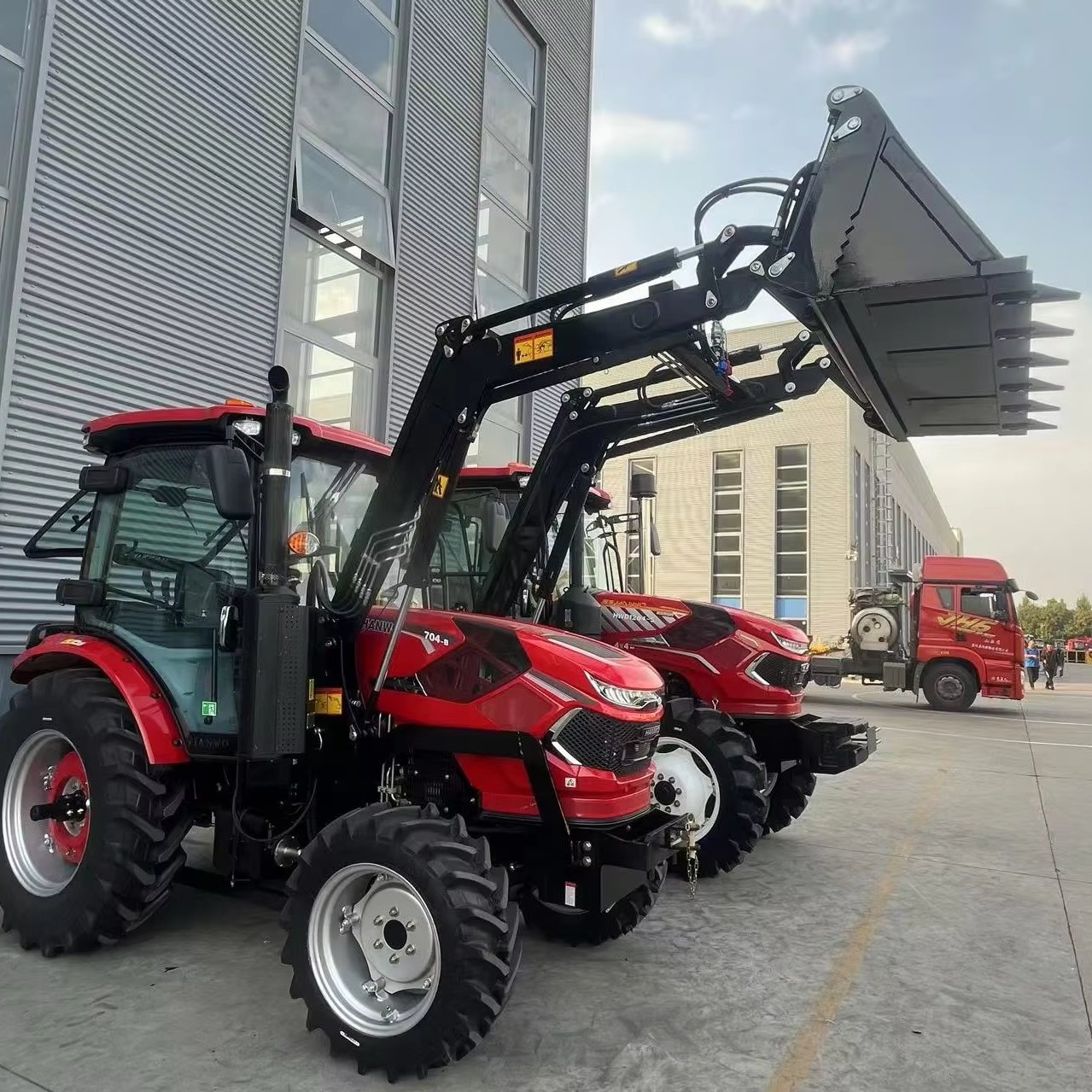 Euro V Europe Type Farm Tractor 50HP 504-B With Front End Loader Supply CE COC