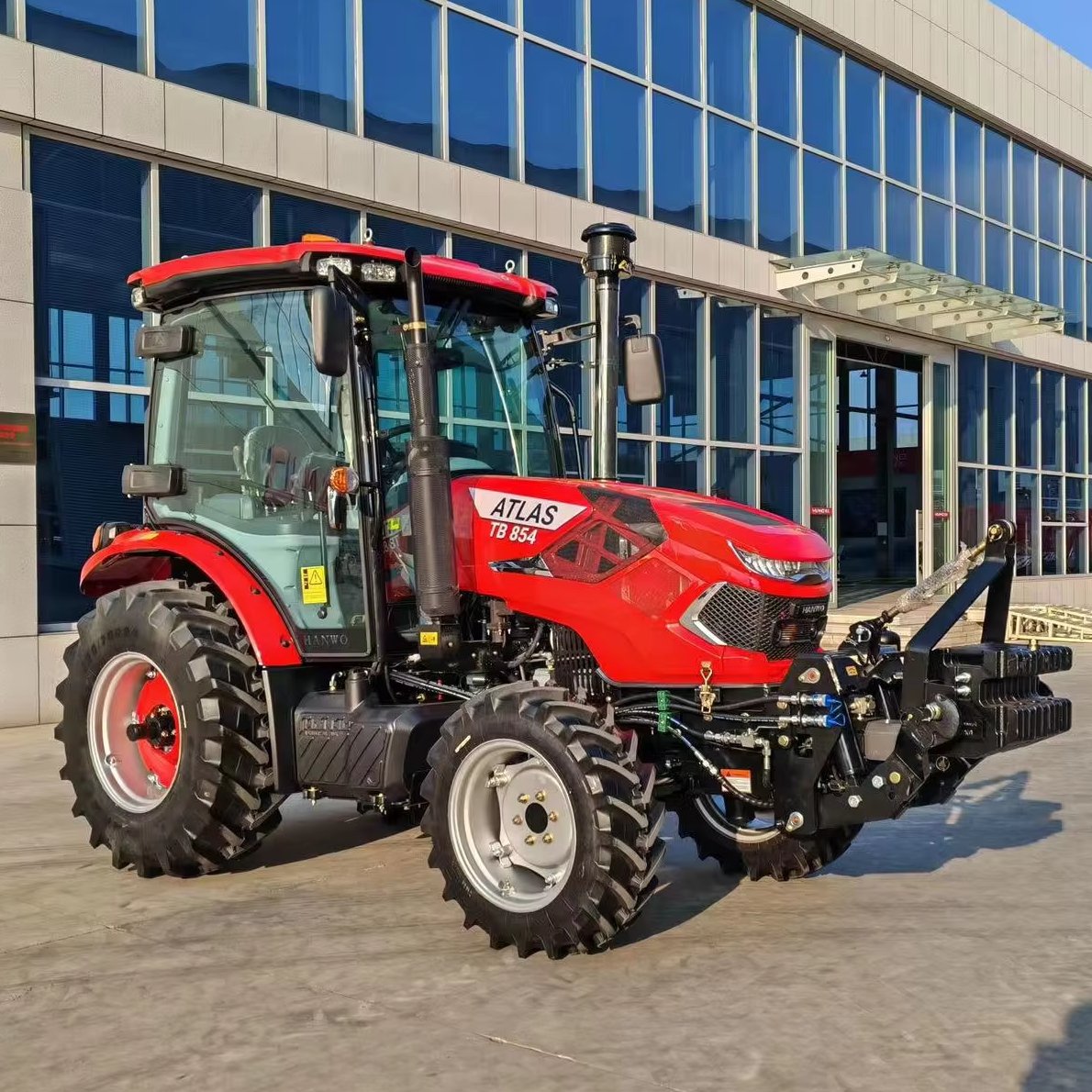 Euro V Europe Type Farm Tractor 50HP 504-B With Front End Loader Supply CE COC