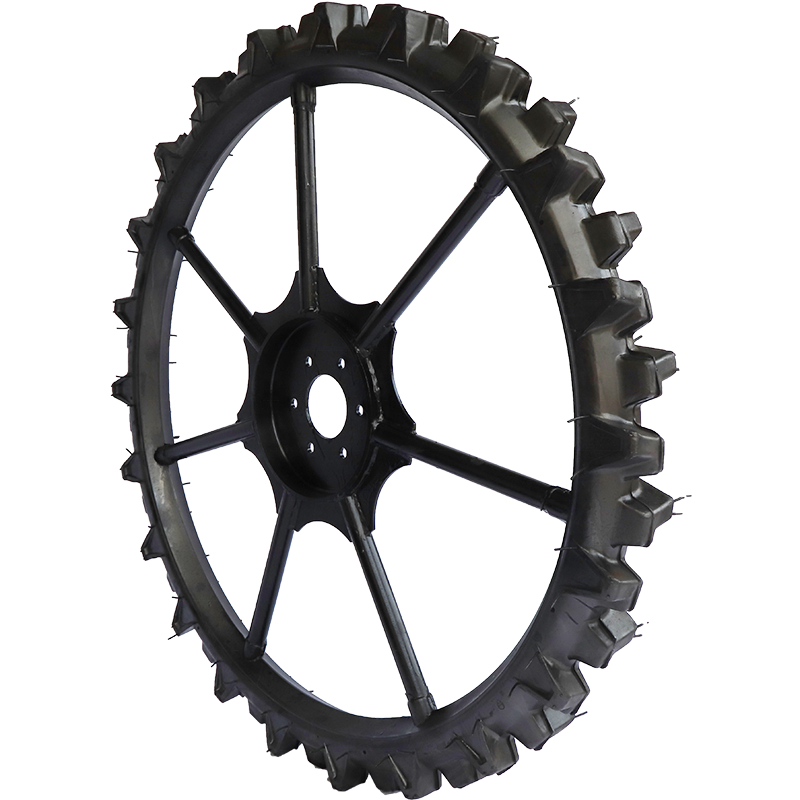 YT 1200*100mm 1300*100mm Tractor Narrow Tyres Solid Rubber Airless Tractor Iron Wheels Slim Tyres Boom Sprayer Solid Tyres