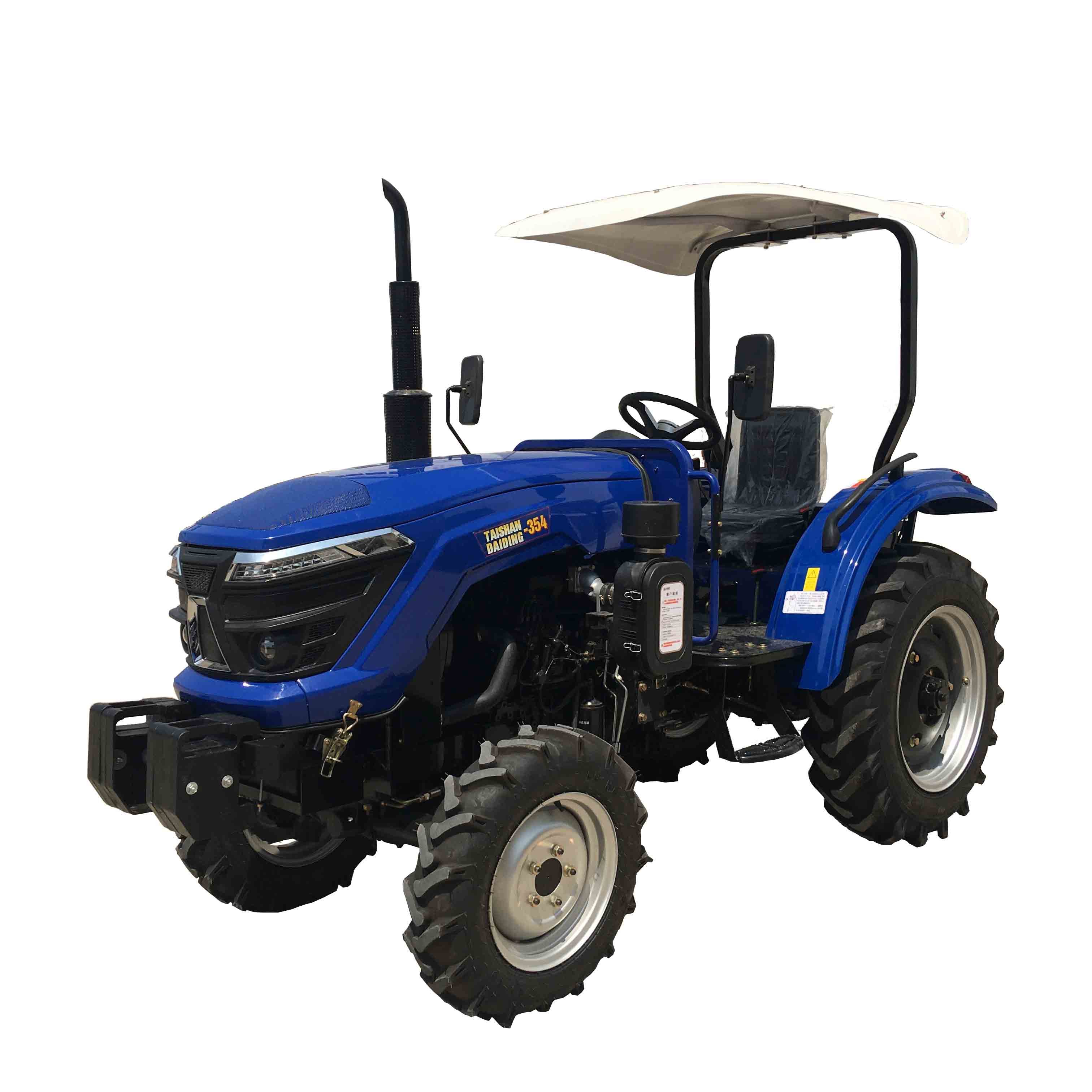 Multifunction Agricolas 4wd Farmer Tractores Compact Agriculture Tractor Cabin Prices Diesel Tractor 4x4 Agricultural