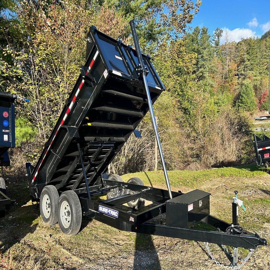 High Quality 4 Wheel 3-10 Ton Agriculture Farm Trailer Tipping Dump Trailer Tractor Equipment Best Price for Sale