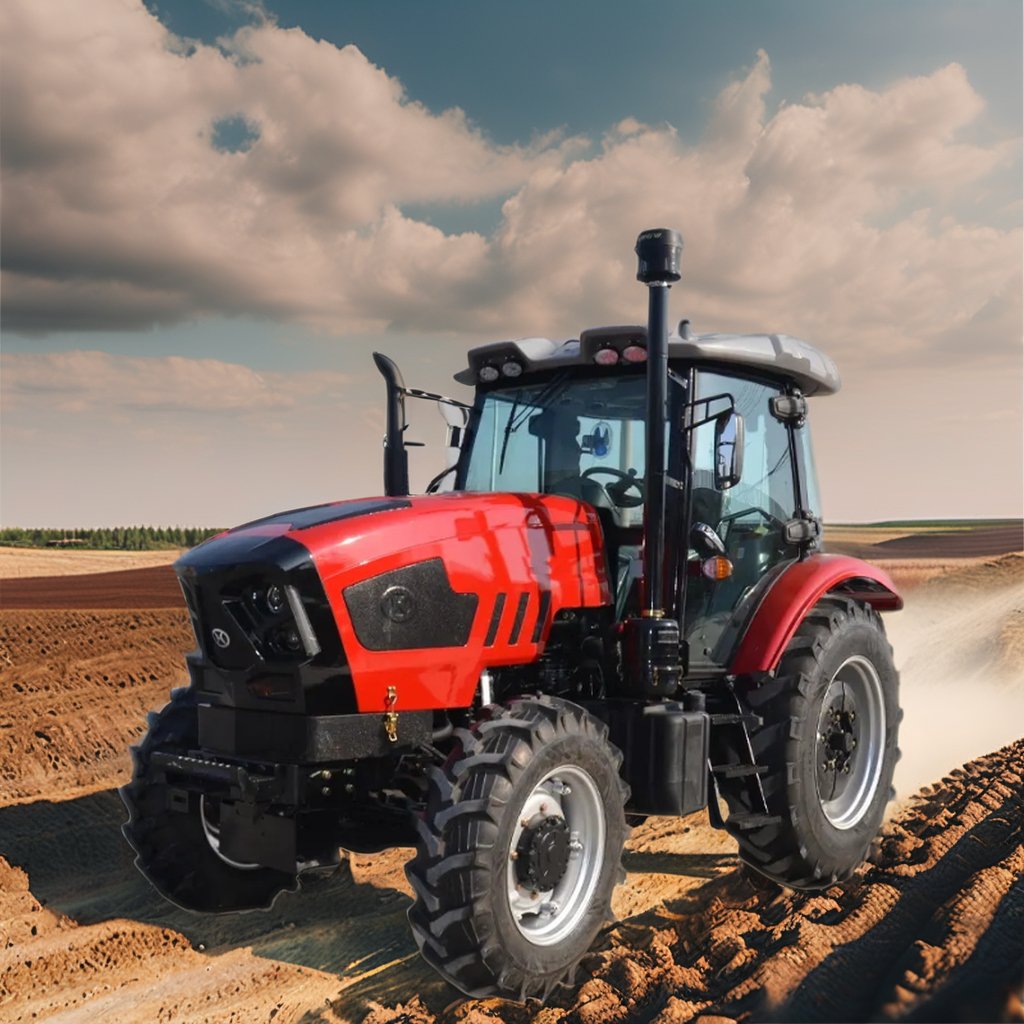 New Condition Compact 4WD Mini Agricultural Tractor with Multifunctional Four-Wheel Drive for Small Farms Rated Power HP 20 100