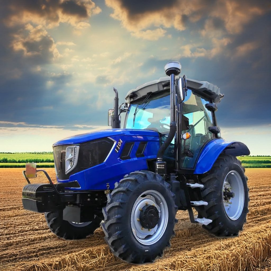 New Condition Compact 4WD Mini Agricultural Tractor with Multifunctional Four-Wheel Drive for Small Farms Rated Power HP 20 100