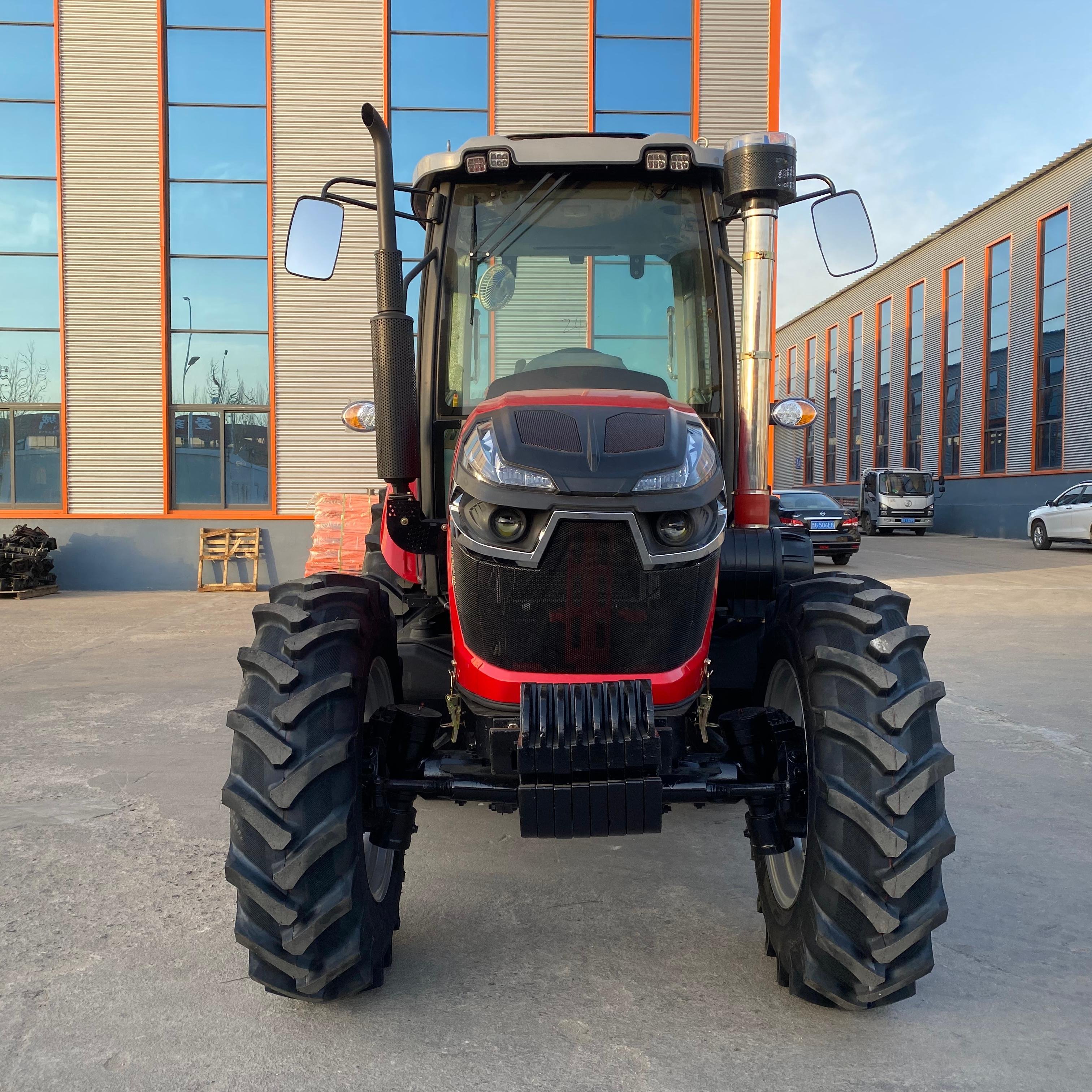 Multifunctional Wheel Tractors for Sale 4WD 70HP~140HP Engine with Motor Pump Gear