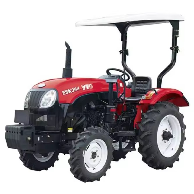 Agricultural Machine 33HP YTO ESK454 Small Wheel Tractor With Ripper