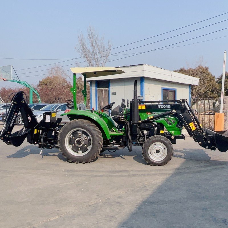 45HP 50HP 70HP 4WD Rops Cabin in China Agricultural Farm Tractor Shuttle Tractors with Front End Loader