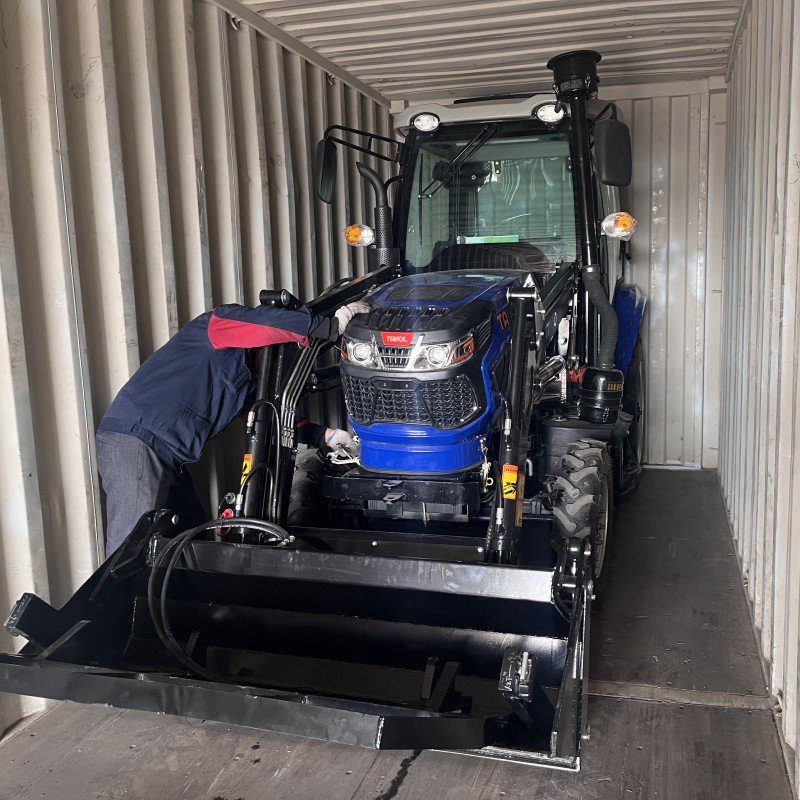 45HP 50HP 70HP 4WD Rops Cabin in China Agricultural Farm Tractor Shuttle Tractors with Front End Loader