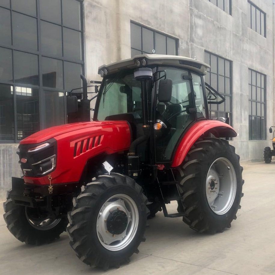 High Quality 4WD Paddy Filed Wheeled Tractors Compact Small Size Farm Tractor Agriculture Tractor