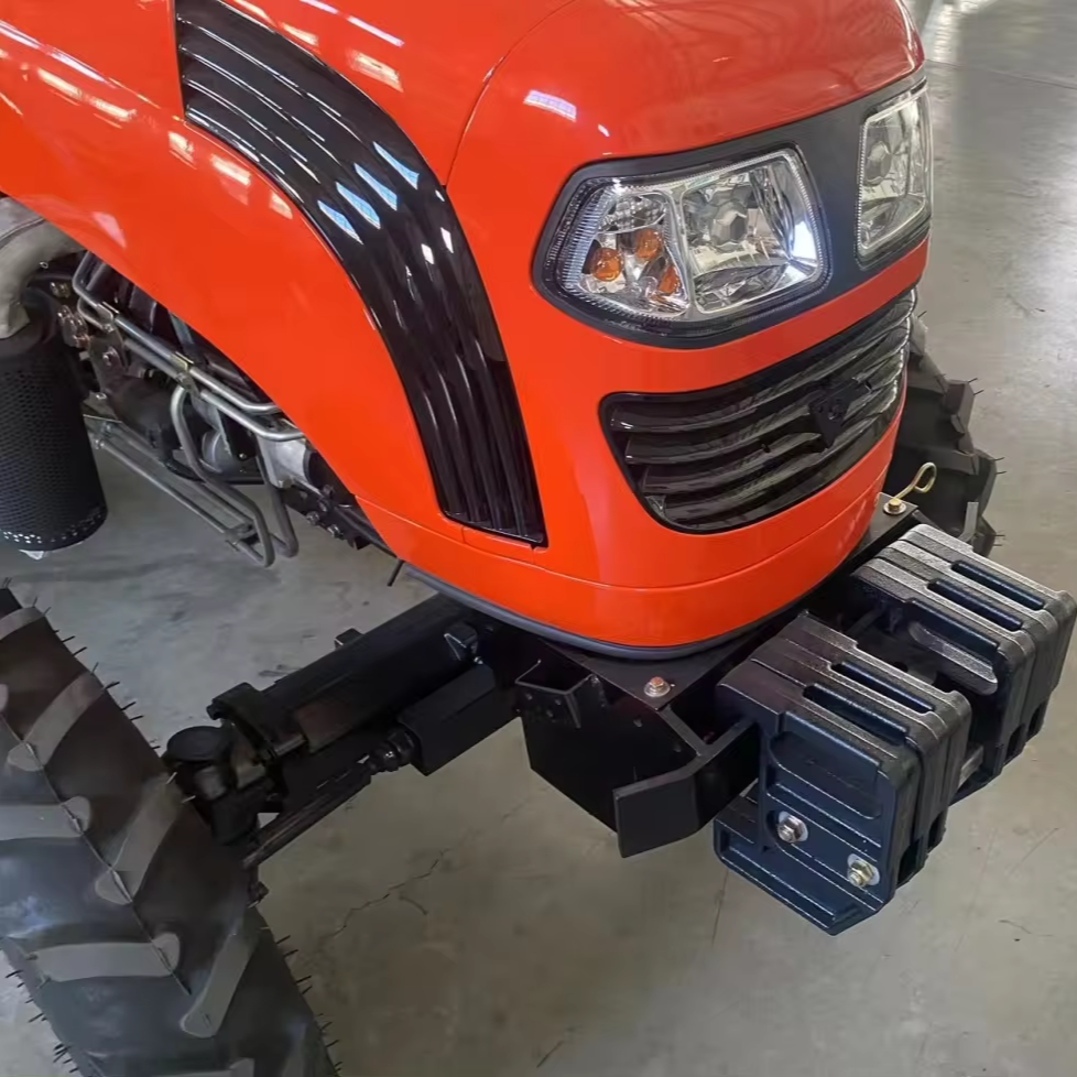 Ty Luxury Red 25HP 35HP 40HP 50HP Garden Lawn Farm Mini EPA Wide Tyre Cab Heated Plow Plough Like Deere Farrow Tractor