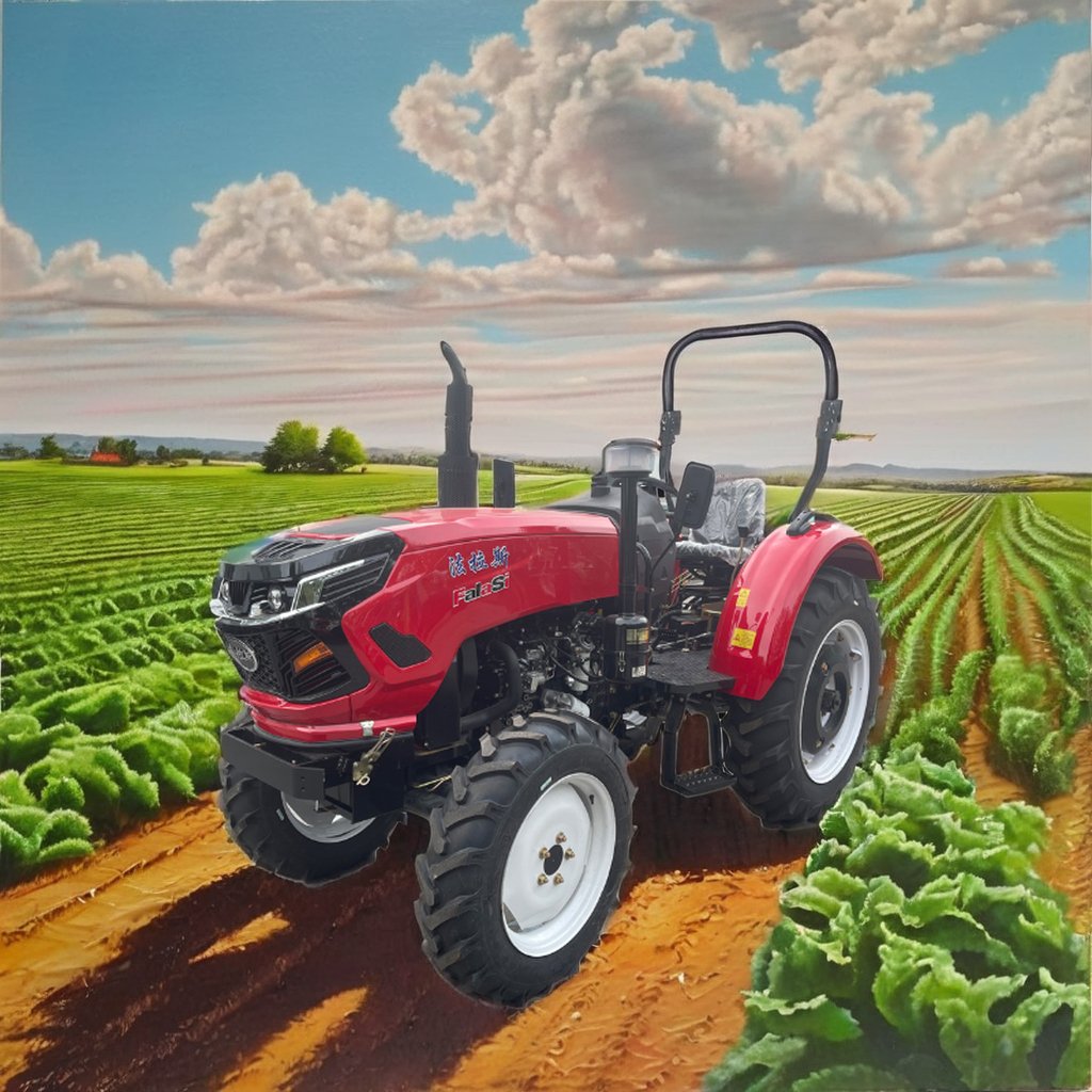 Falath High Quality New Design in China Tractors Mini 4x4 38HP 4 Drive Machine diesel Agricultural Farm Tractor