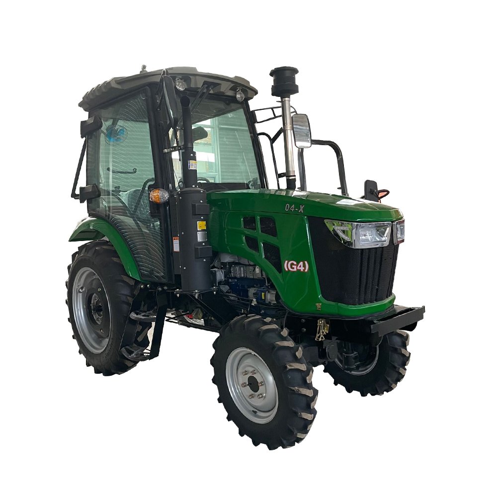 Chinese Farm Garden Agricultural Orchard 4Wd Diesel Compact Mini Tractors Small Farm Tractors