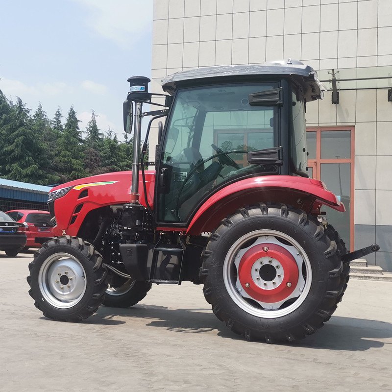 Mini Walking 100HP Tractor Agricultural Machinery Equipment Diesel Engine 4 Wheel Tractors