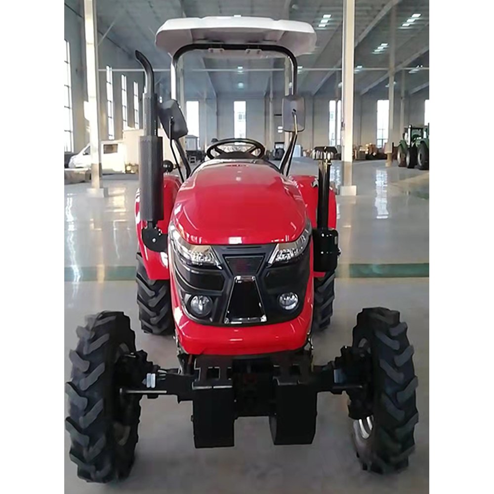 Land Universal 4X4 Wheel 4WD 40hp 50hp 60hp 70hp 90hp 100hp Tractor Front Loader Farm Garden Tractor With Optional Parts